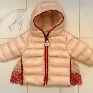 Moncler Baby Girl Down Coat - NEW WITH TAGS